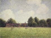 Camille Pissarro Hamton Court Green oil painting reproduction